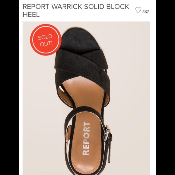 Report Warrick Solid Block Heel - Picture 2 of 6